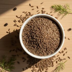 الكراوية المجففة